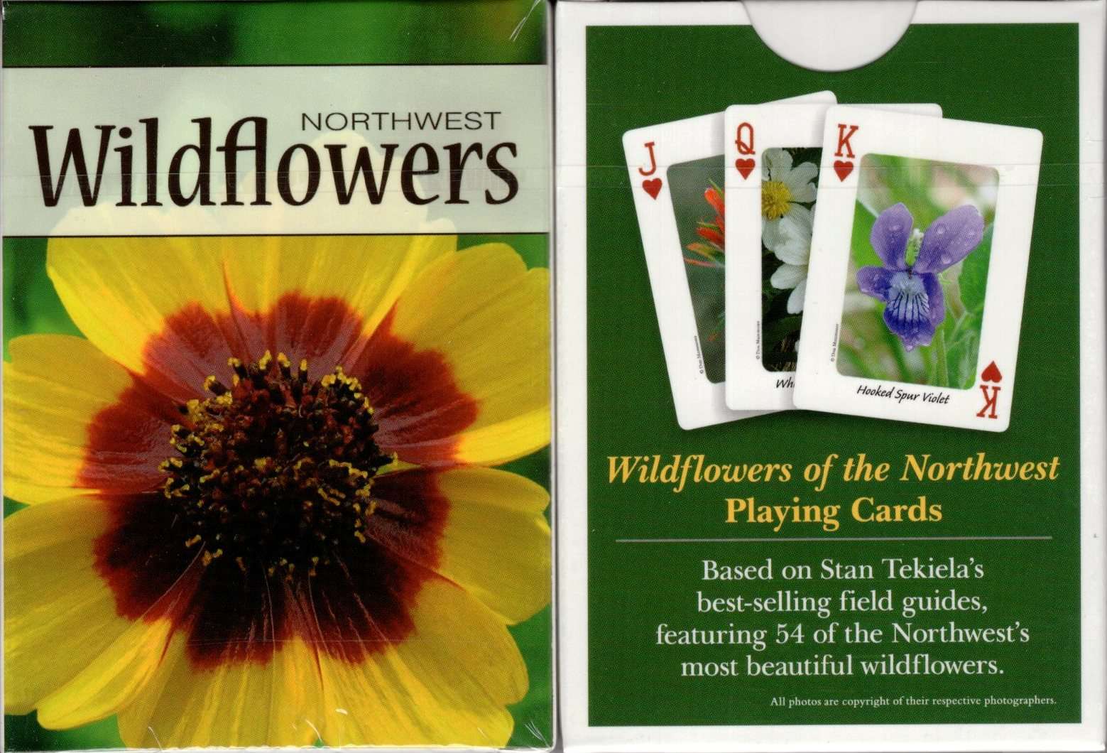 Northwest Wildflowers Playing Cards