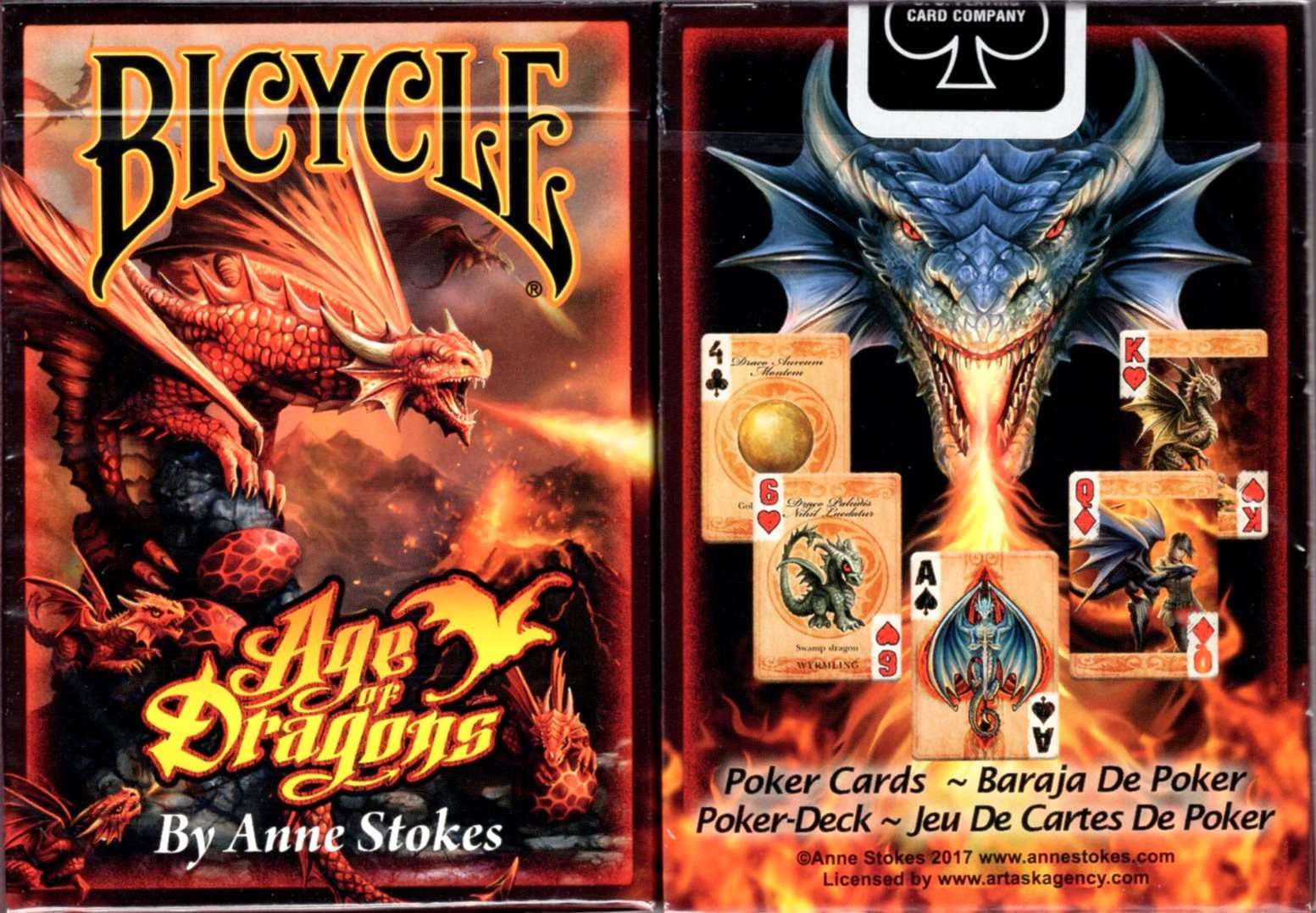 Age of Dragons Bicycle Playing Cards
