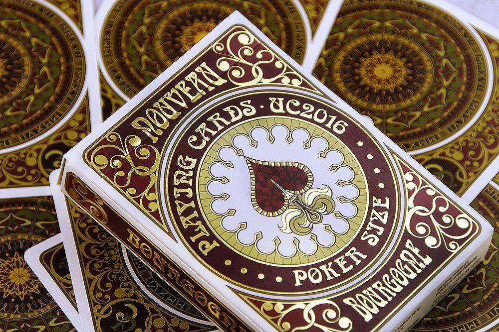 NOUVEAU Bourgogne Playing Cards Deck EPCC