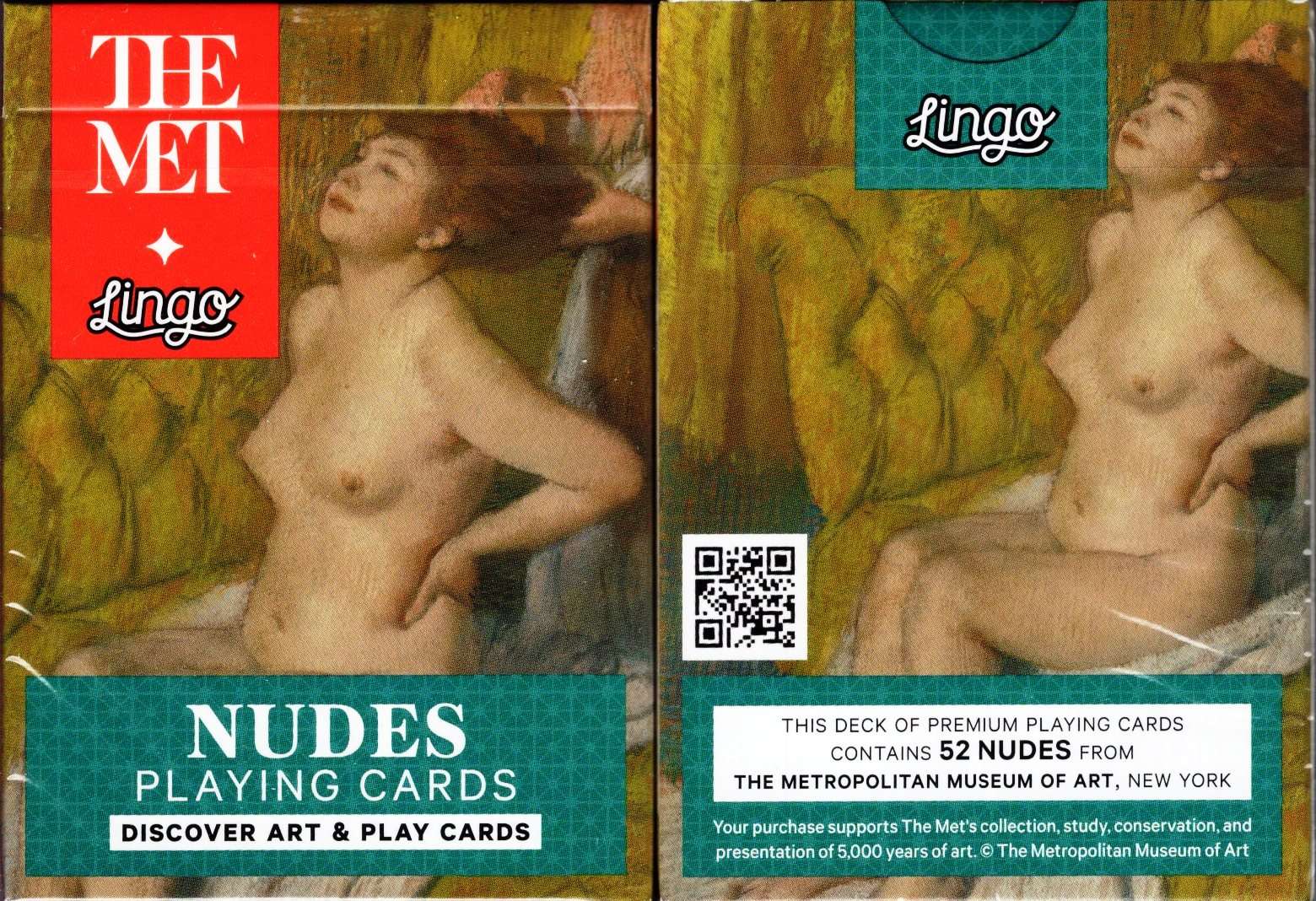 Nudes of the Met Playing Cards USPCC