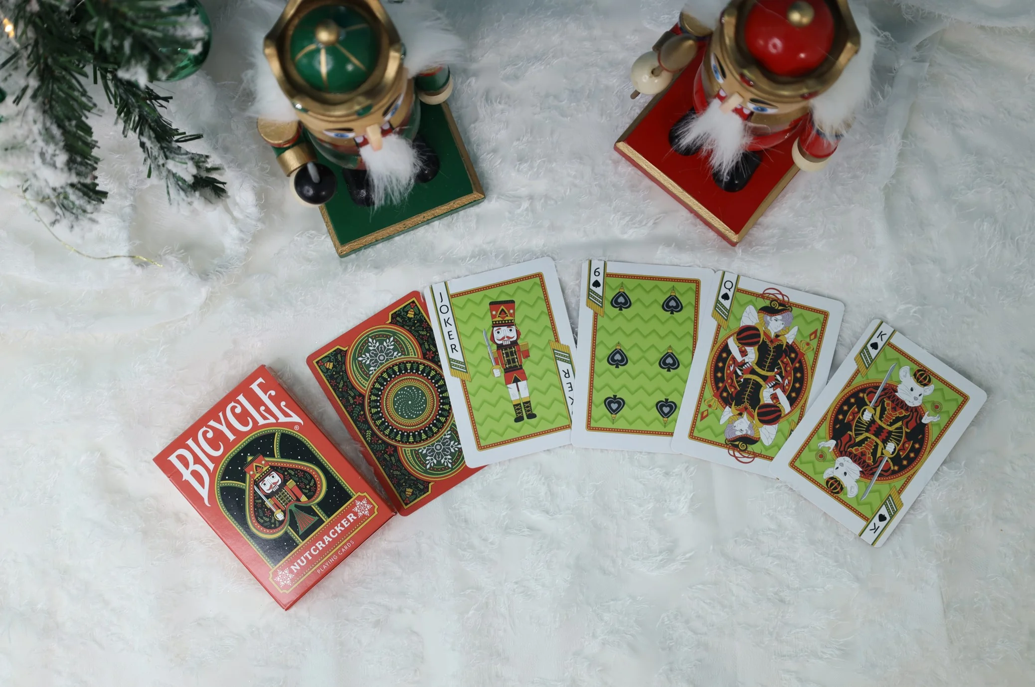 Nutcracker Ballet Inspired Bicycle Playing Cards â Perfect for the Holidays!