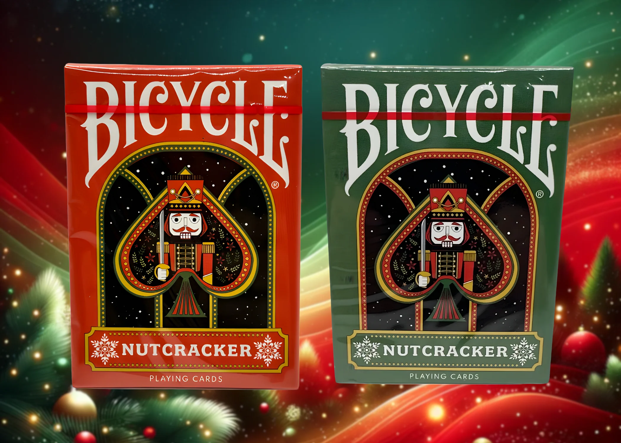Nutcracker Bicycle Stripper Playing Cards