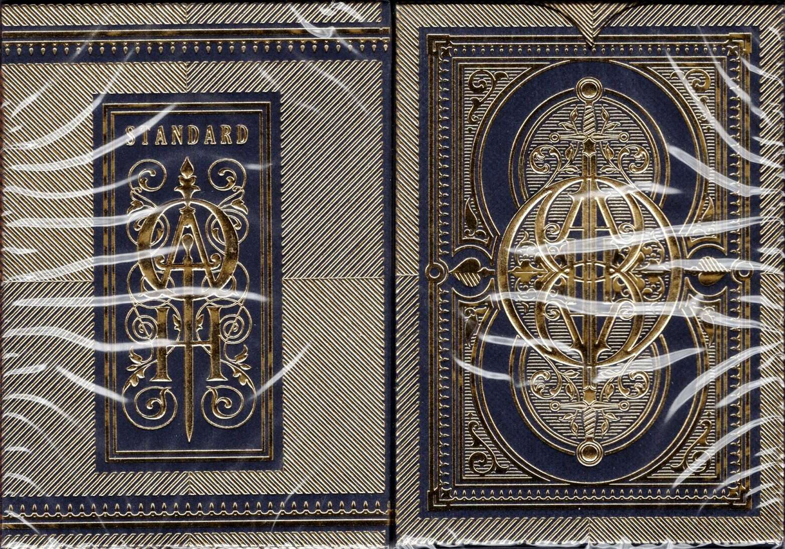 Oath Standard Navy Blue Playing Cards