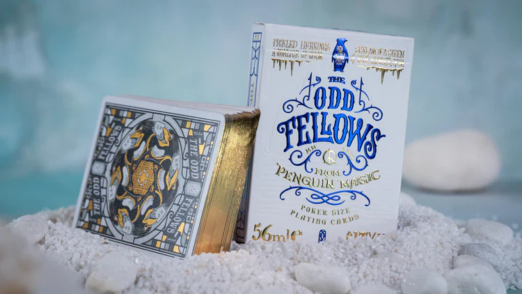 Odd Fellows Playing Cards The Dude - Golden Snowflake Edition 1 5002-odd-fellows-playing-cards-the-dude-golden-snowflake-edition-1.webp