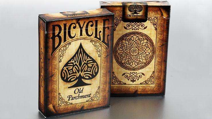 Old Parchment Bicycle Playing Cards Deck