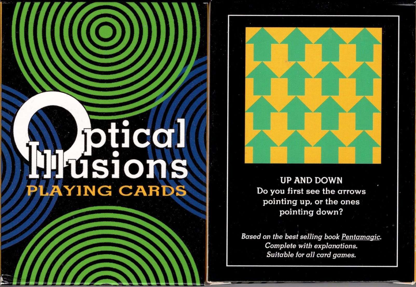 Optical Illusions Playing Cards USGS