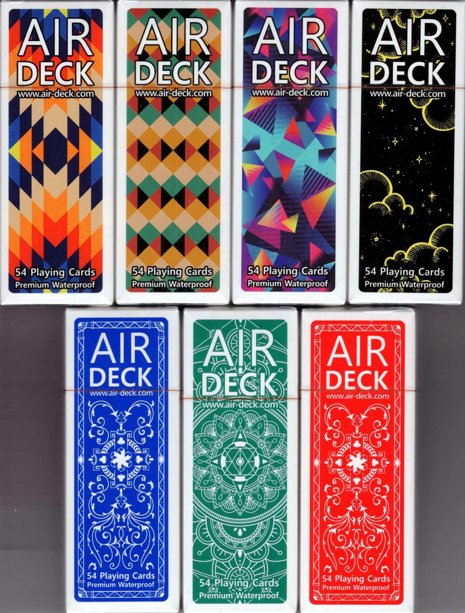 Air Deck v3 Waterproof Travel Playing Cards