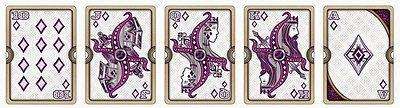 5158-ornate-white-amethyst-playing-cards-deck-uspcc-2.jpg Ornate White Amethyst Playing Cards Deck USPCC