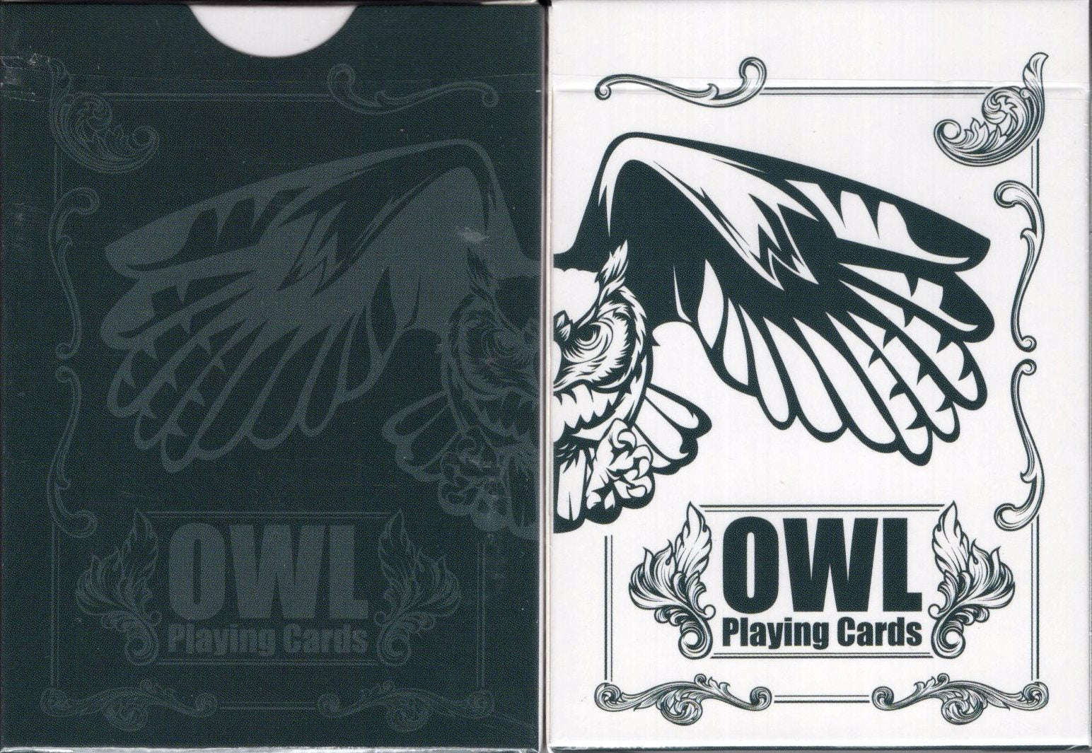 Owl Blue Playing Cards HCPC