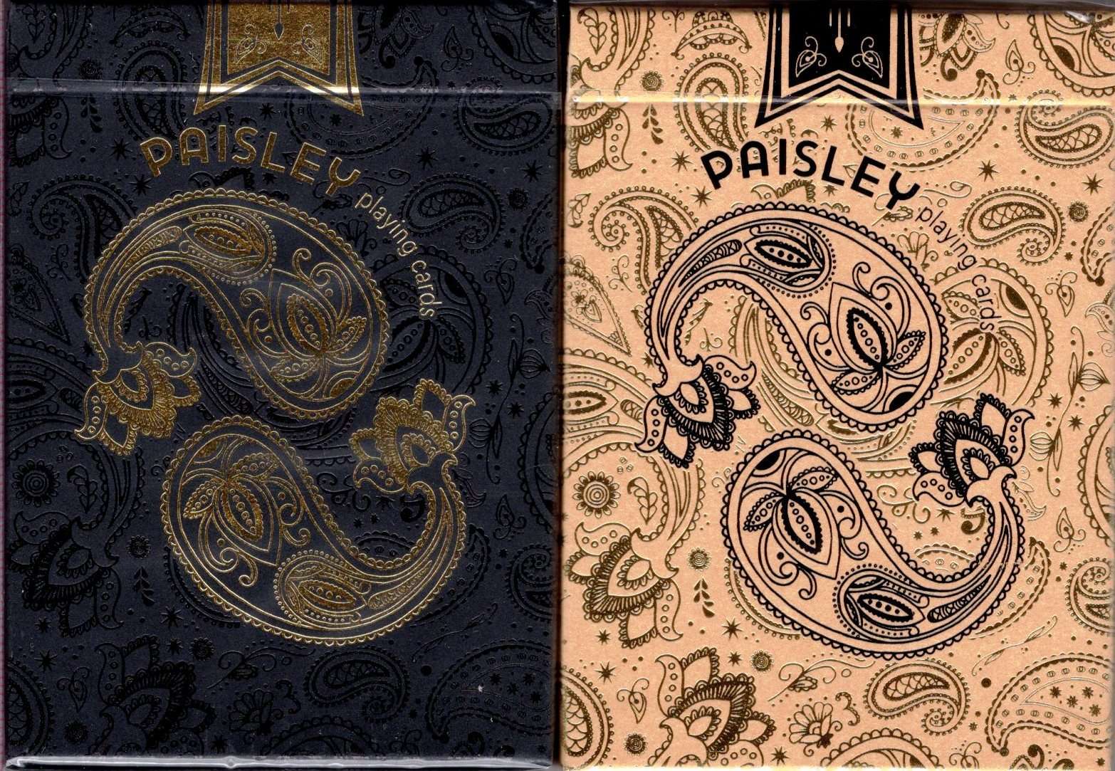 Paisley Magical Marked Playing Cards USPCC