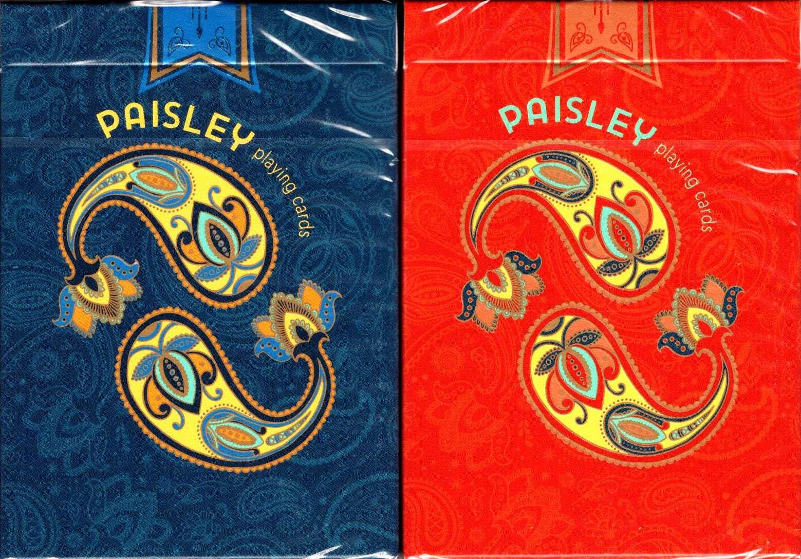 Paisley Poker Playing Cards Cartamundi