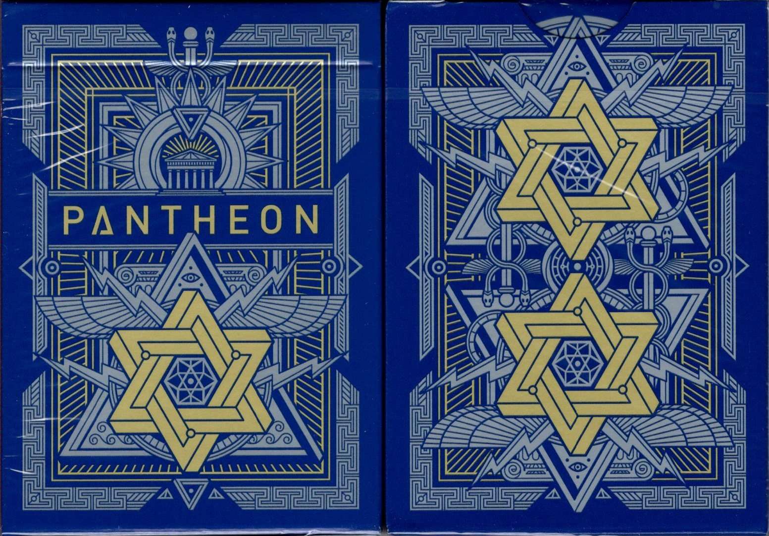 Pantheon Azure Playing Cards USPCC