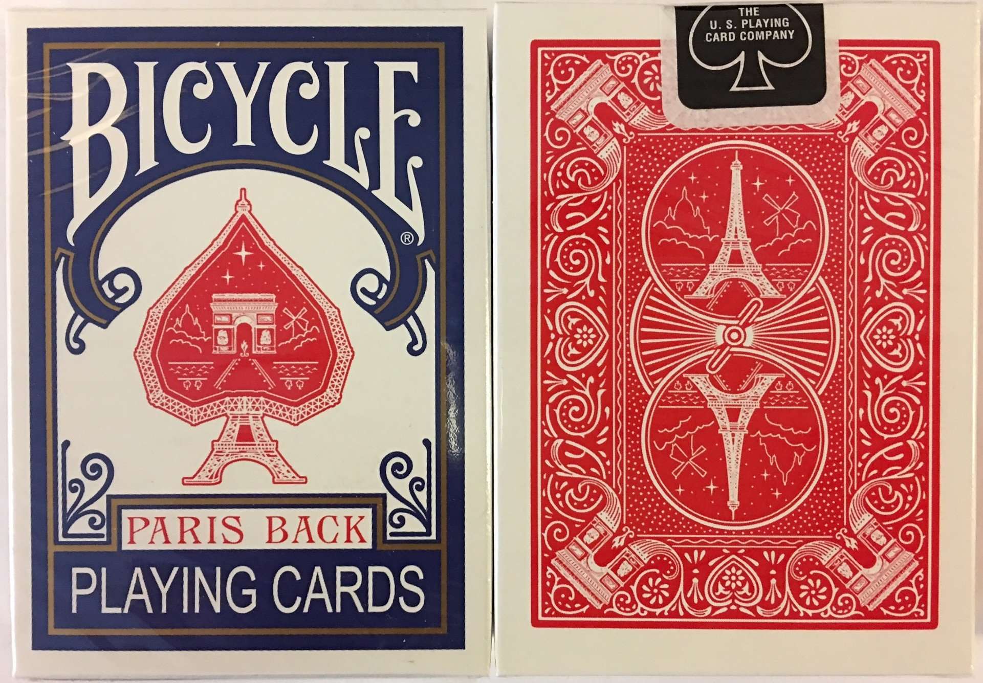 Paris Back Bicycle Playing Cards