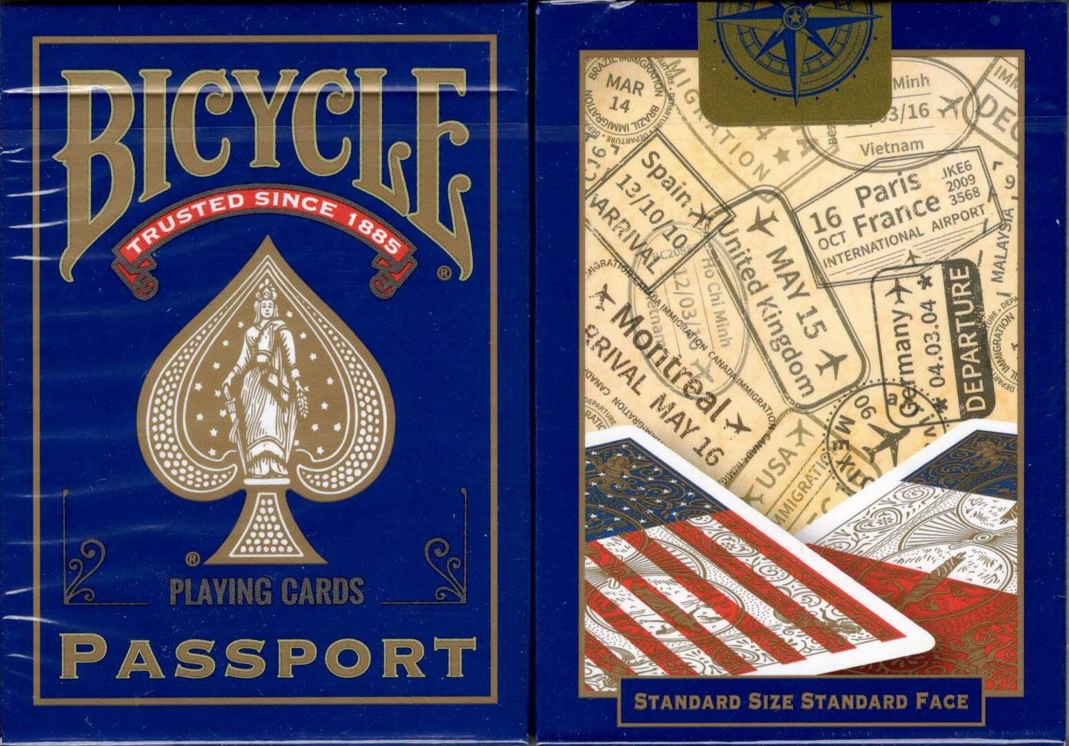 Passport Bicycle Playing Cards