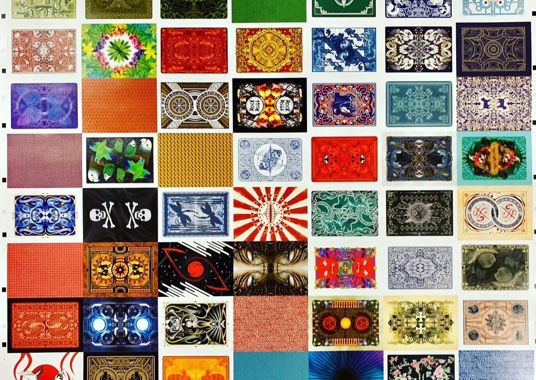 PCD 5th Anniversary Uncut Sheet