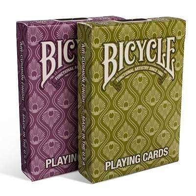 Peacock 2 Deck Set Green Purple Playing Cards 1 5278-peacock-2-deck-set-green-purple-playing-cards-1.jpg