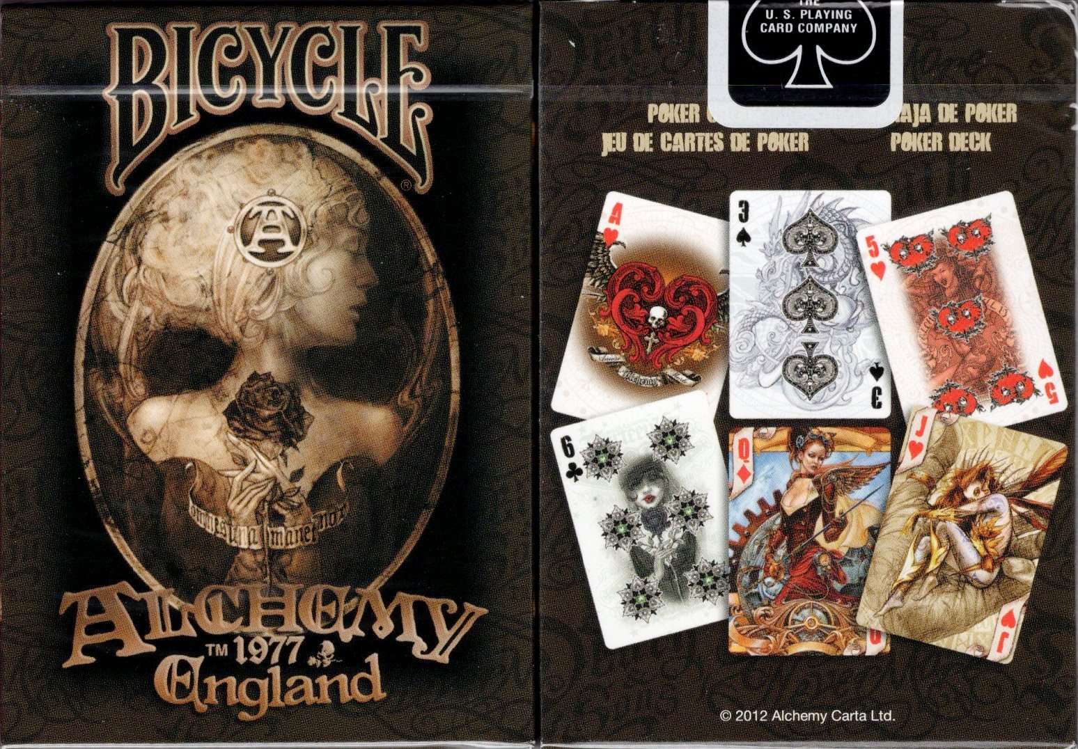 Alchemy Bicycle Playing Cards
