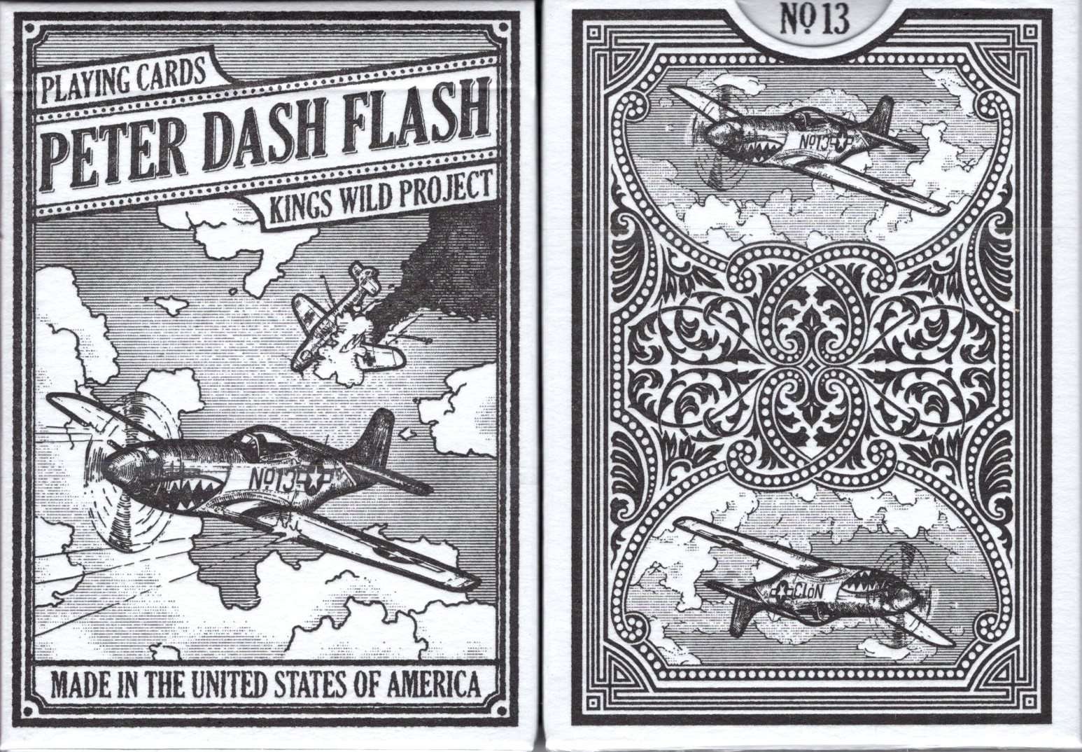 Peter Dash Flash - P51 Mustang Playing Cards USPCC