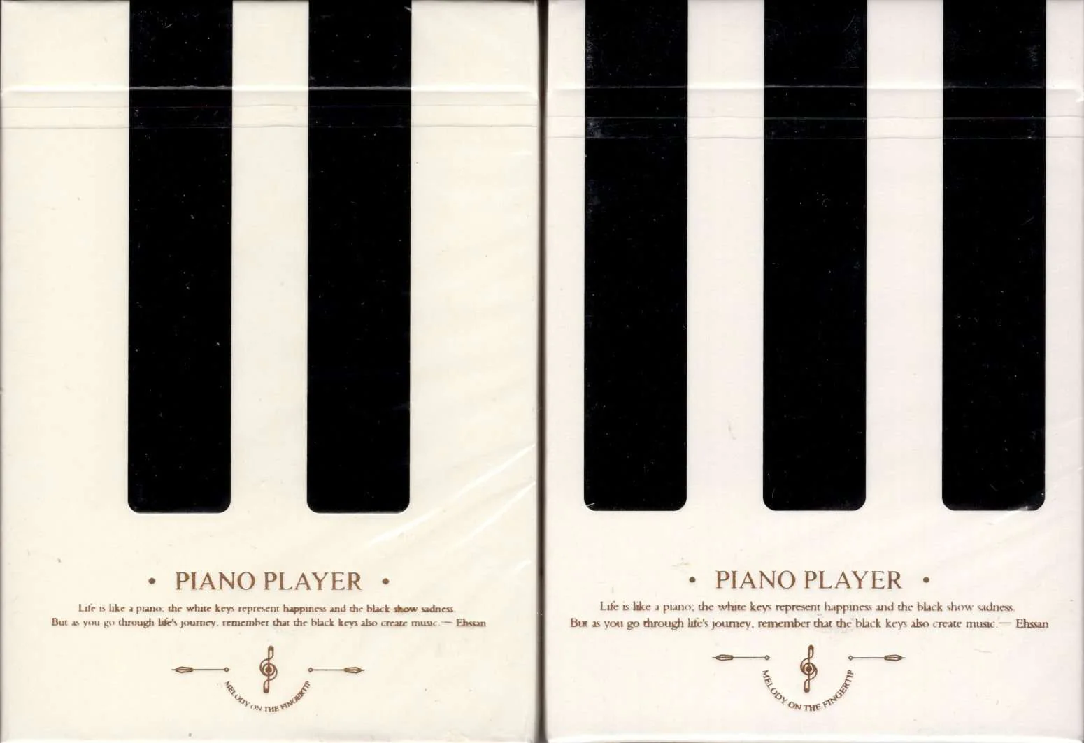 Piano Player Playing Cards MPC
