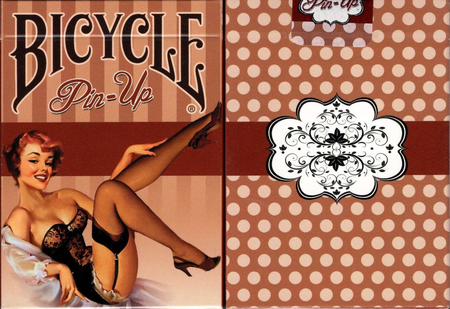 Pin-Up Bicycle Playing Cards
