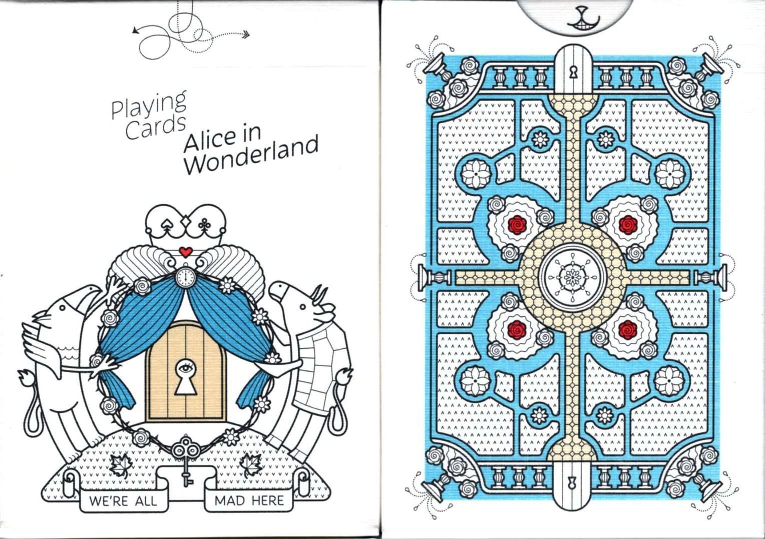 Alice in Wonderland Playing Cards USPCC