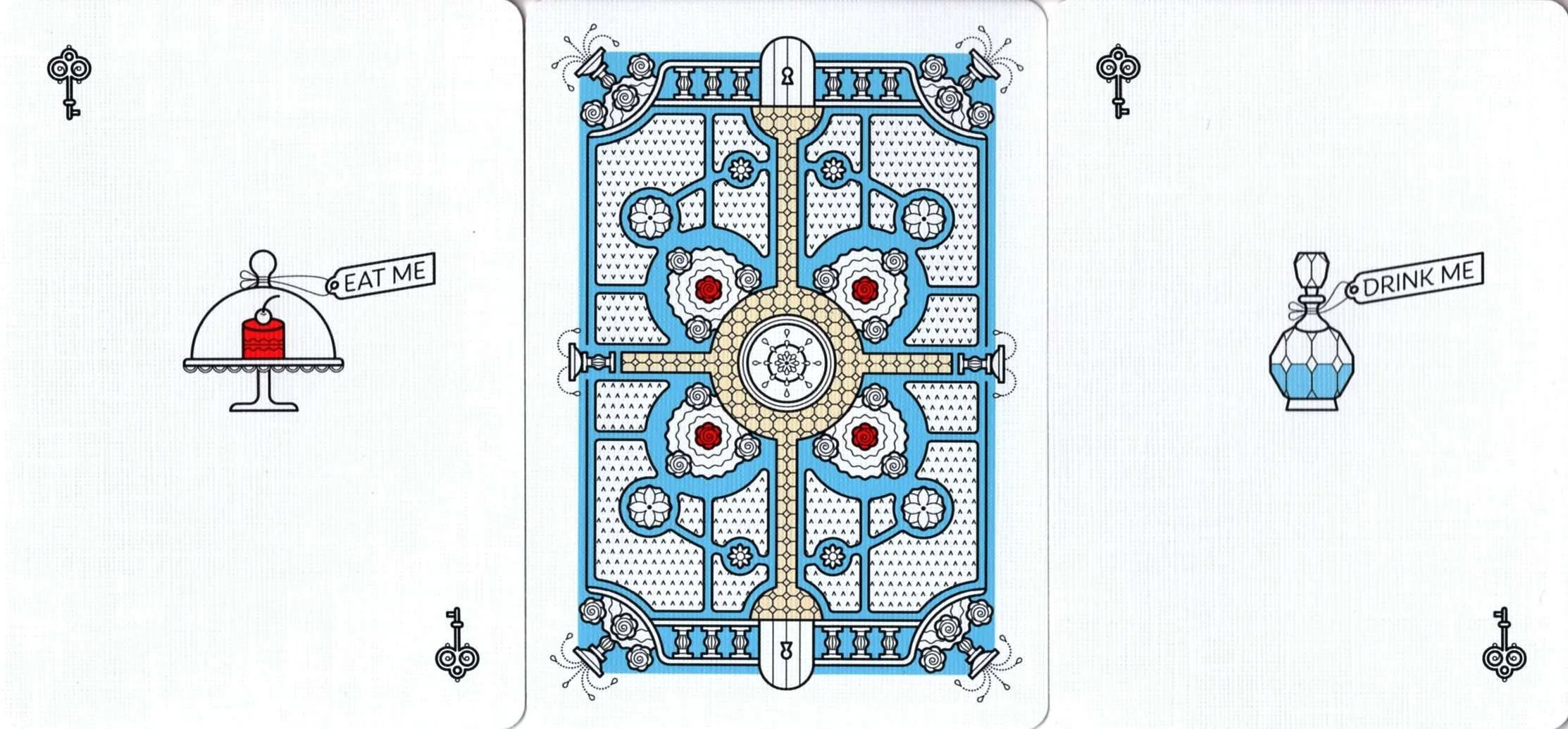 Alice in Wonderland Playing Cards USPCC