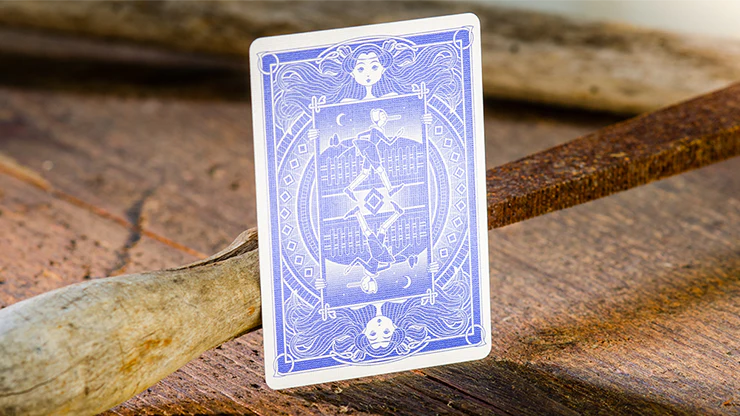 Pinocchio Sapphire Blue Playing Cards USPCC