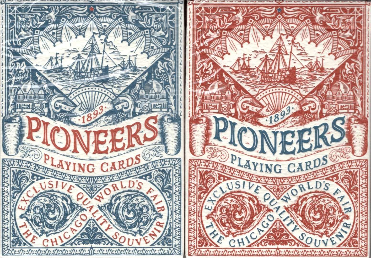 Pioneers Marked Playing Cards Cartamundi