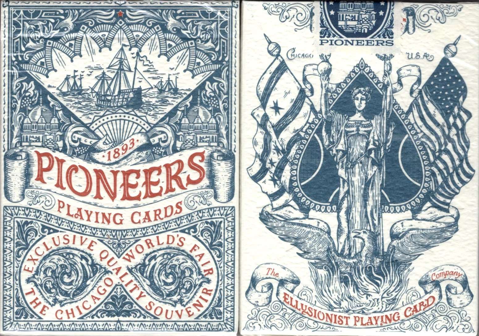 Pioneers Marked Playing Cards Cartamundi