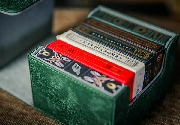 Playing Card Collection 6 Deck Box Green