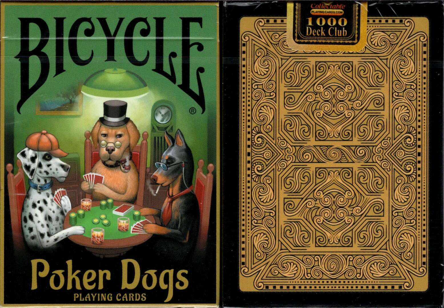 Poker Dogs Bicycle Playing Cards