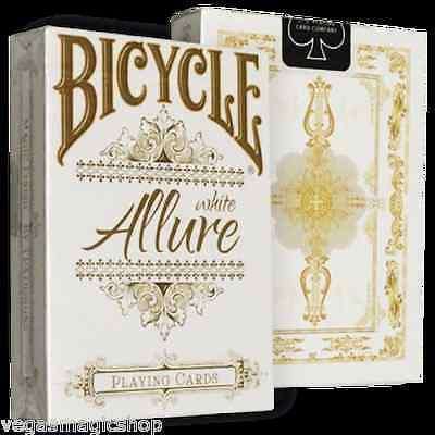 Allure White Bicycle Playing Cards Deck