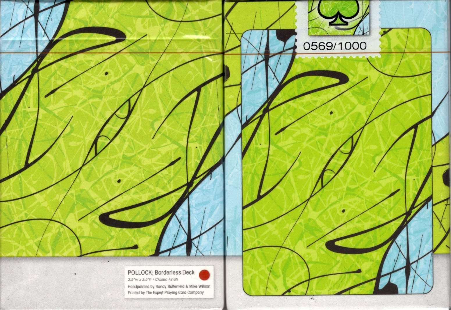 POLLOCK: Borderless Playing Cards EPCC