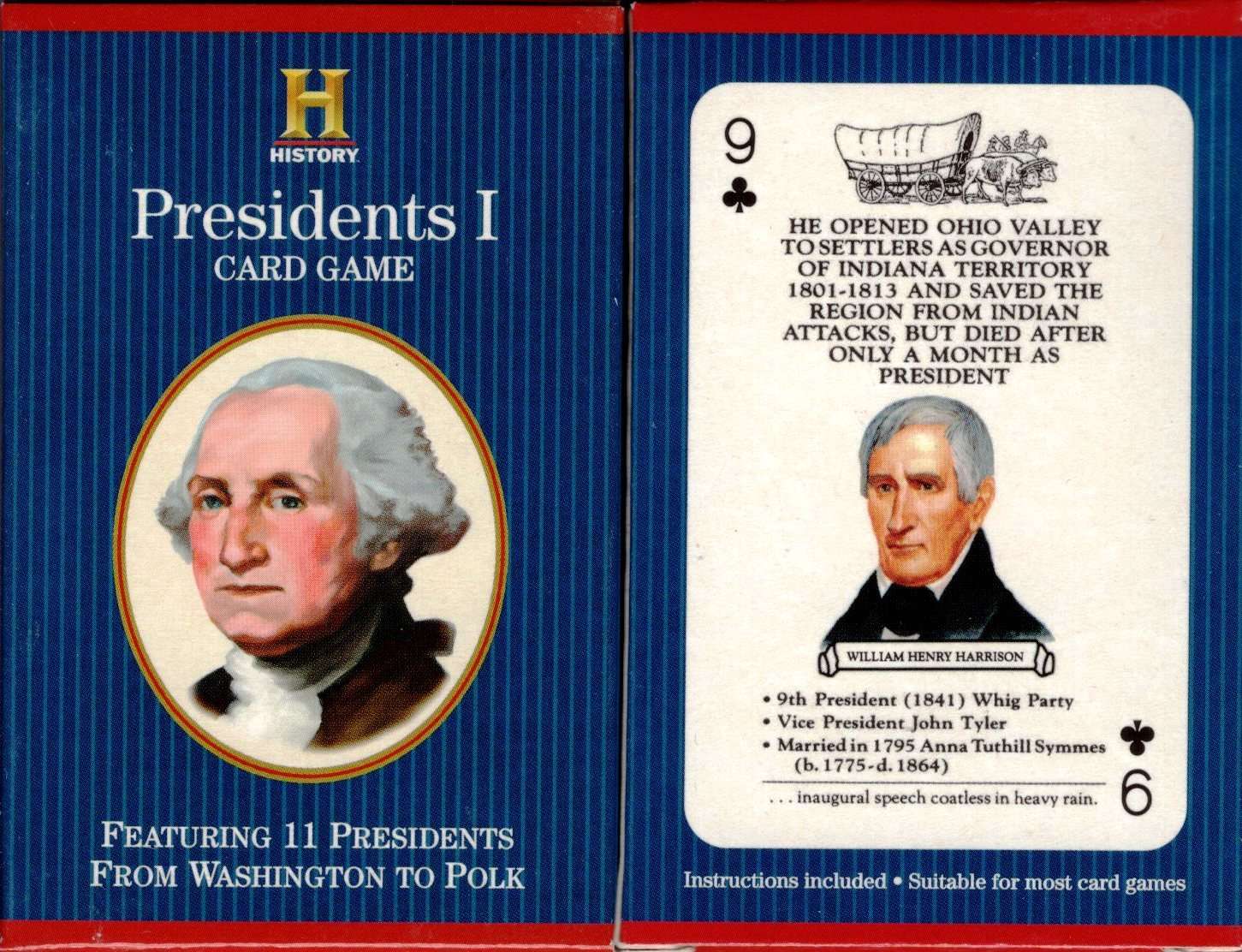 Presidents I Card Game USGS