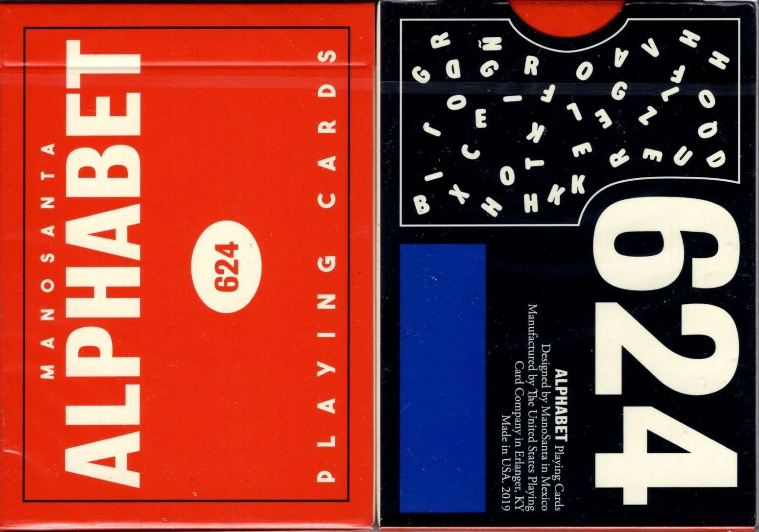 Alphabet Playing Cards USPCC