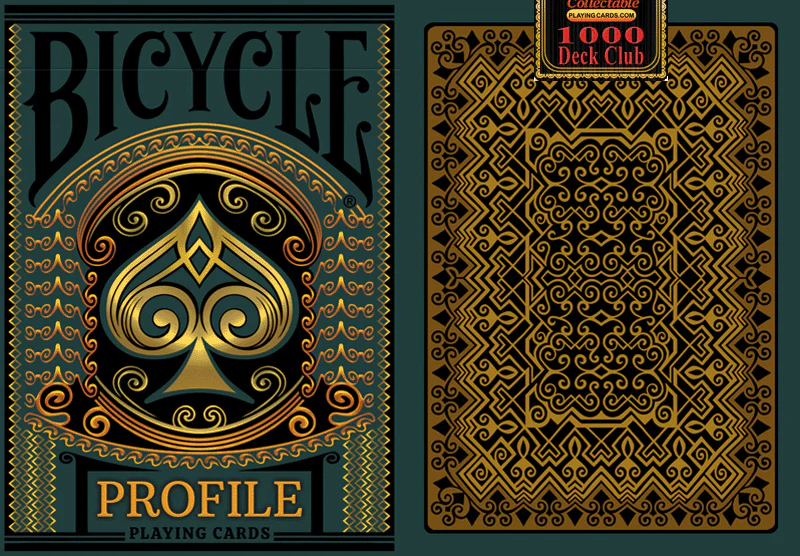 Profile Bicycle Playing Cards