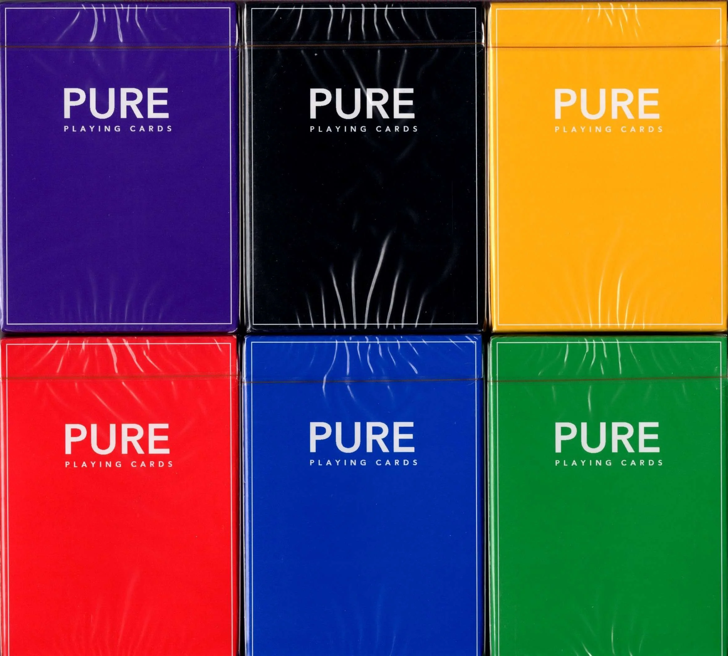 Pure Playing Cards TCC - 6 Colors