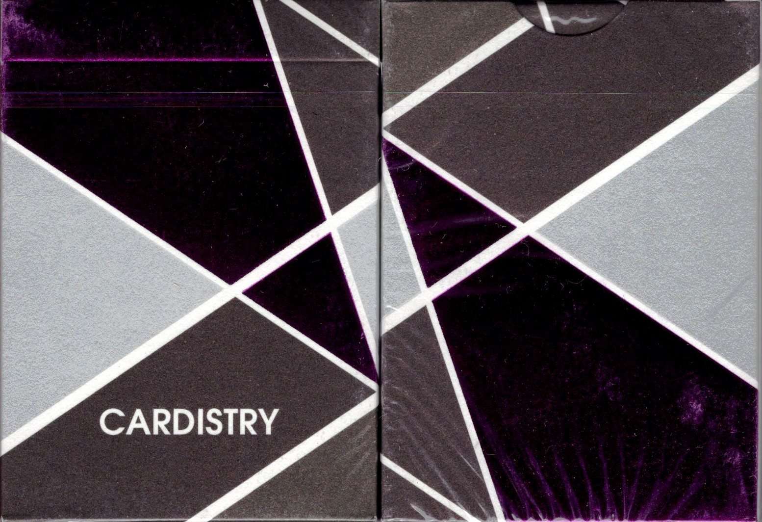 Purple Cardistry Playing Cards MPC