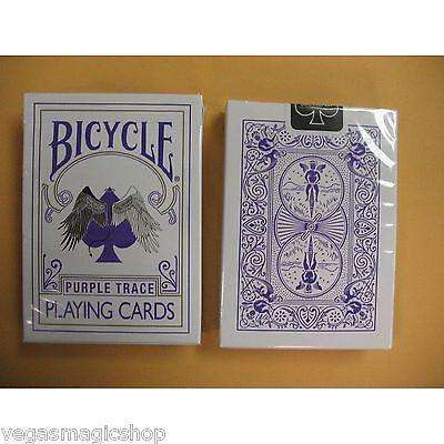 Purple Trace Bicycle Playing Cards Deck