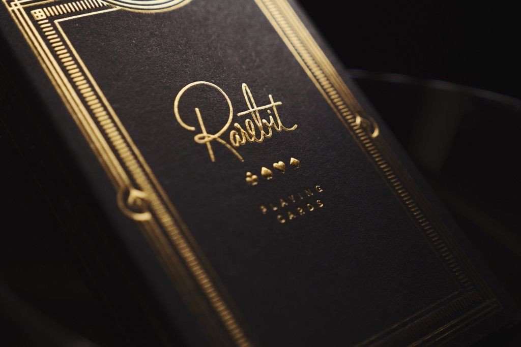 Rarebit Gold Playing Cards Deck USPCC theory11