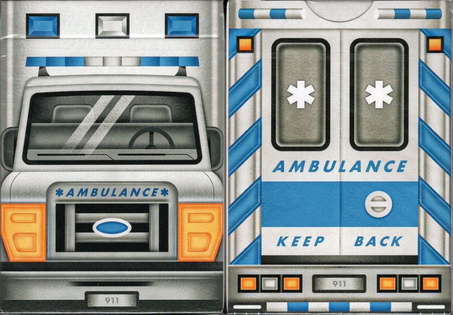 Ambulance Playing Cards USPCC
