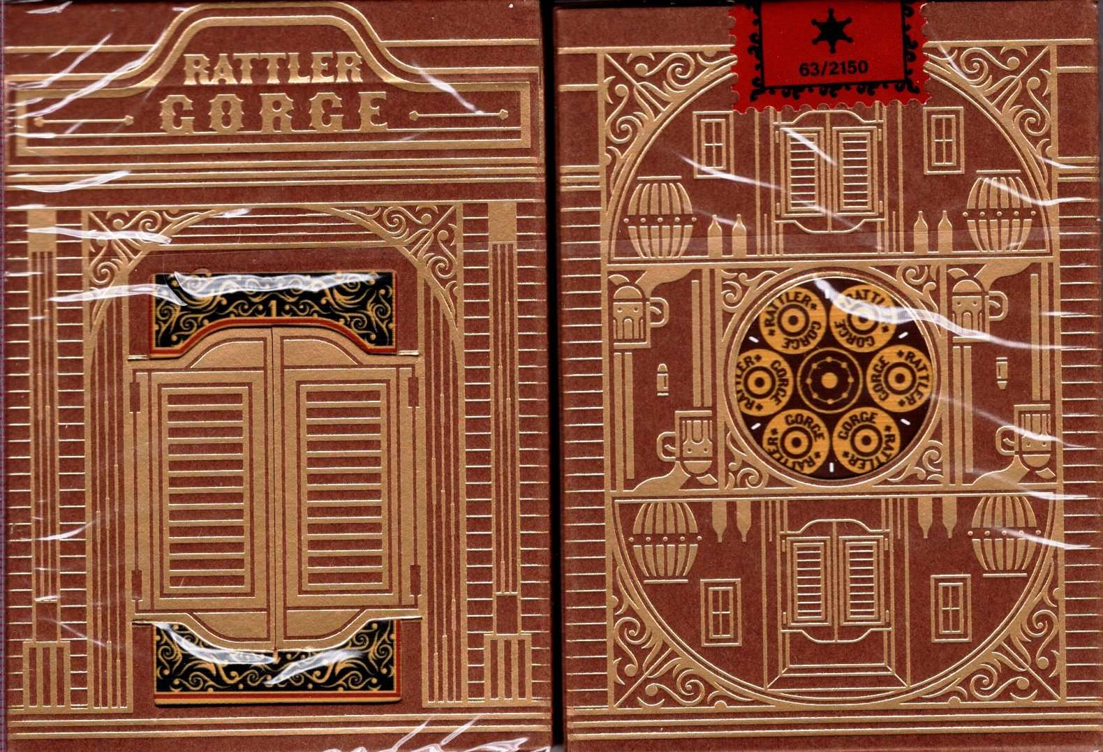 Rattler Gorge Desert Dust Playing Cards Cartamundi