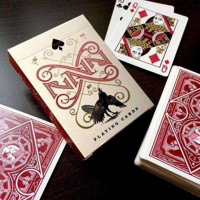 Ravn Red Playing Cards Deck USPCC