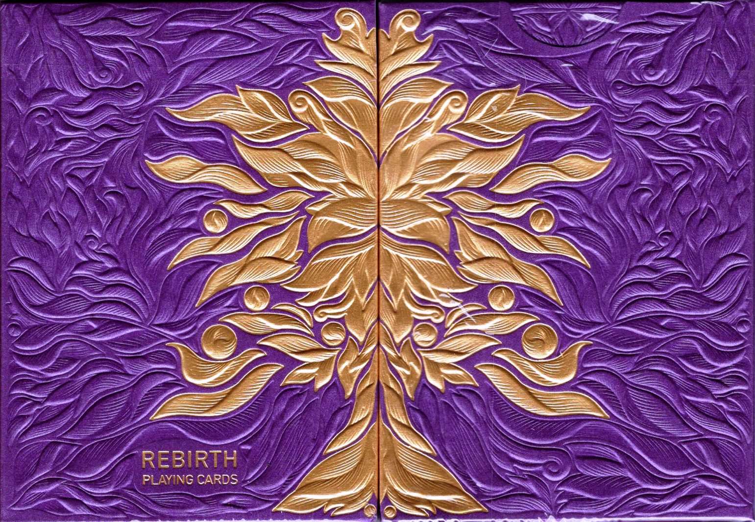 Rebirth Purple Playing Cards TWPCC