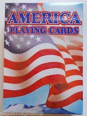 America USA Flag Playing Cards Deck