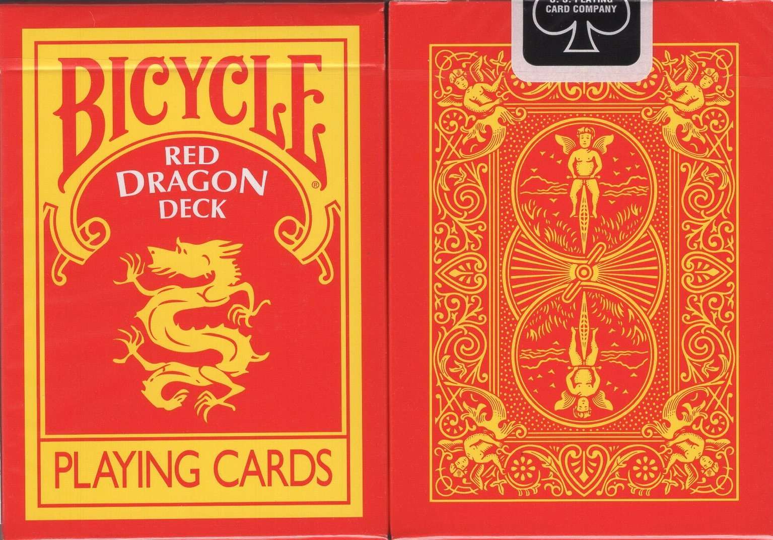 Red Dragon V2 Bicycle Playing Cards