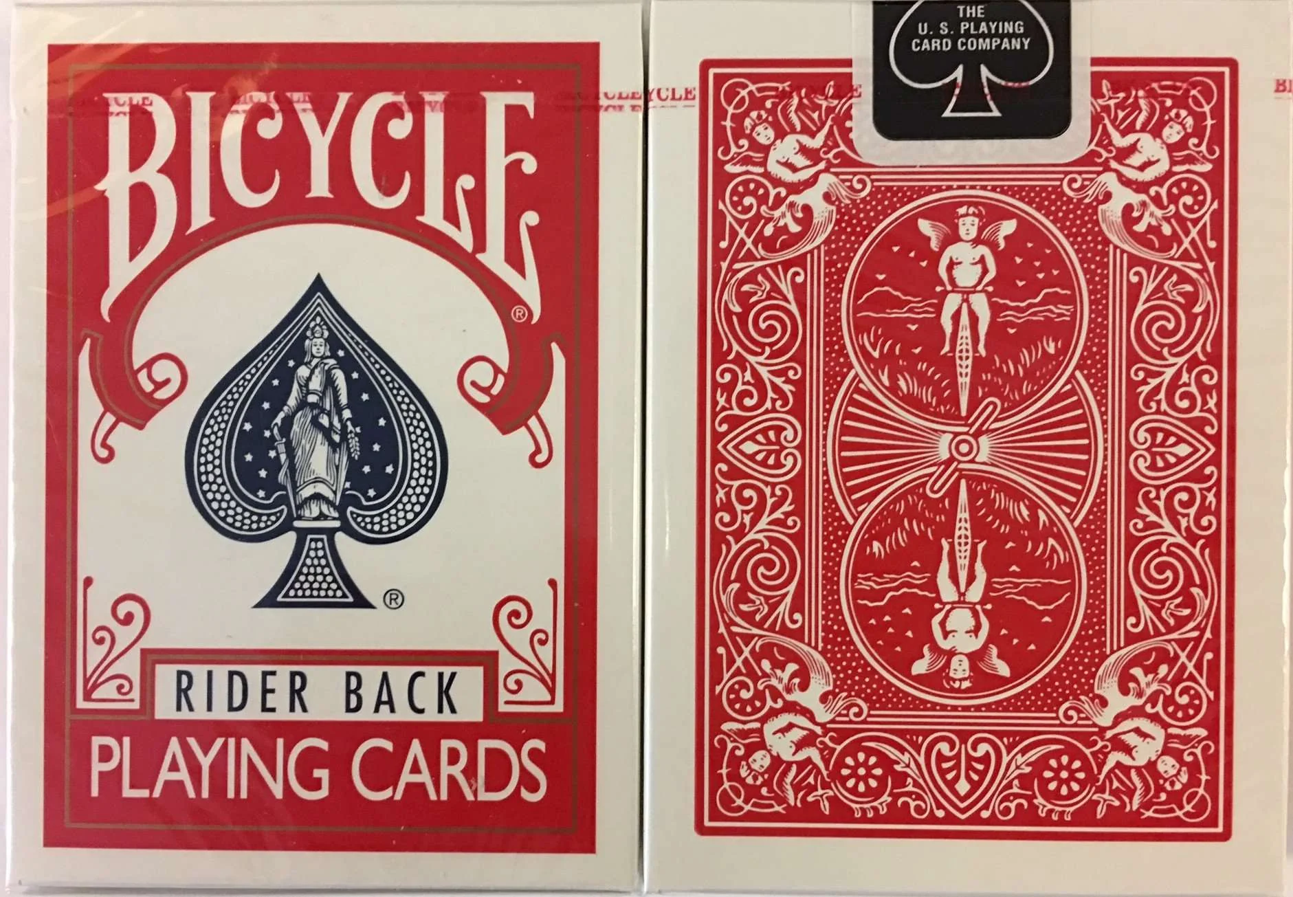 Red Rider Back Bicycle Playing Cards