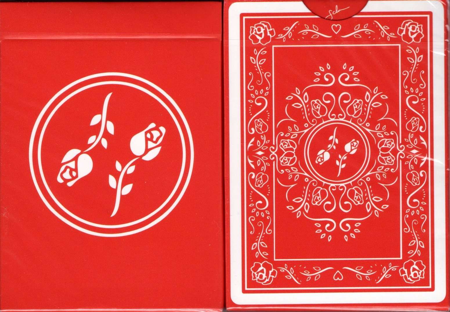 Red Roses Playing Cards USPCC