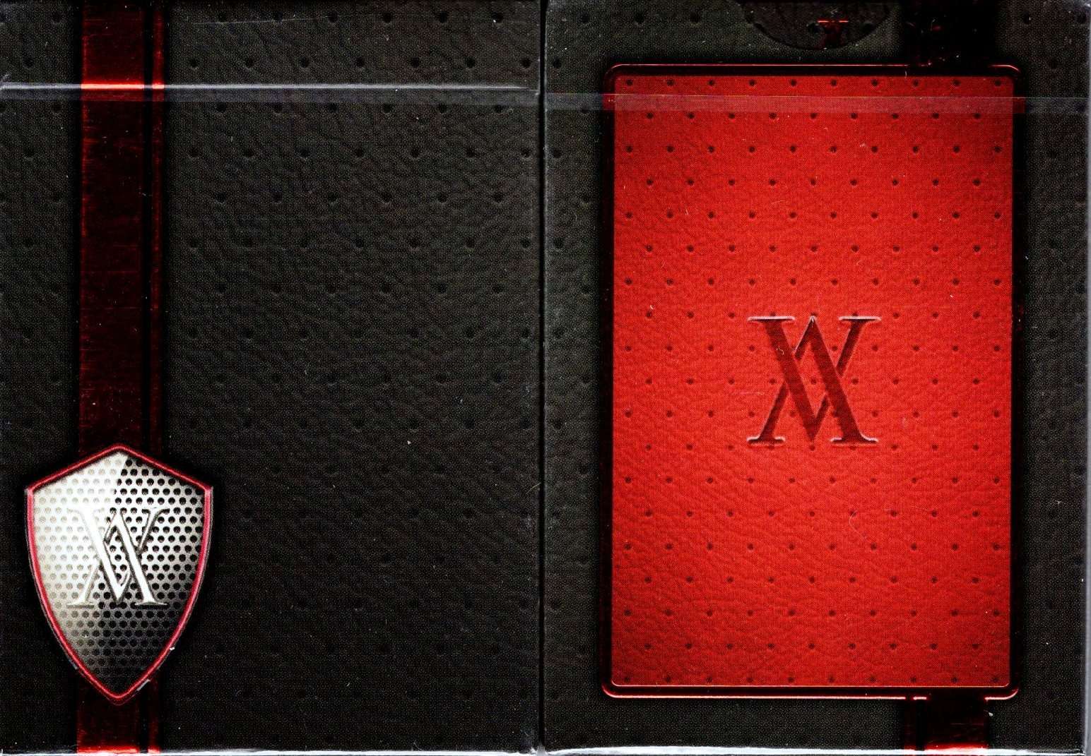 Red Verve Playing Cards USPCC