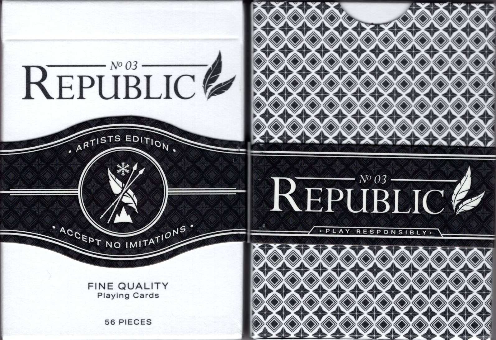 Republic No. 3 Artists Playing Cards Cartamundi